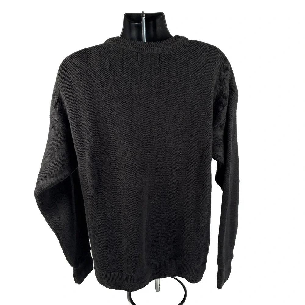 Vintage Mens Chaps‎ Ralph Lauren Knit Heavy Sweater Size XXL Cotton Made In USA